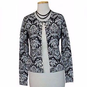 Black Sweater Cardigan Ann Taylor Loft NWT S